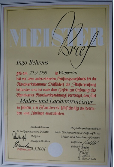 Meisterbrief