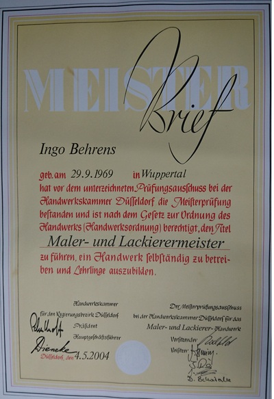 Meisterbrief