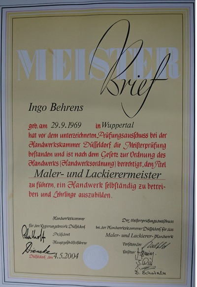 Meisterbrief